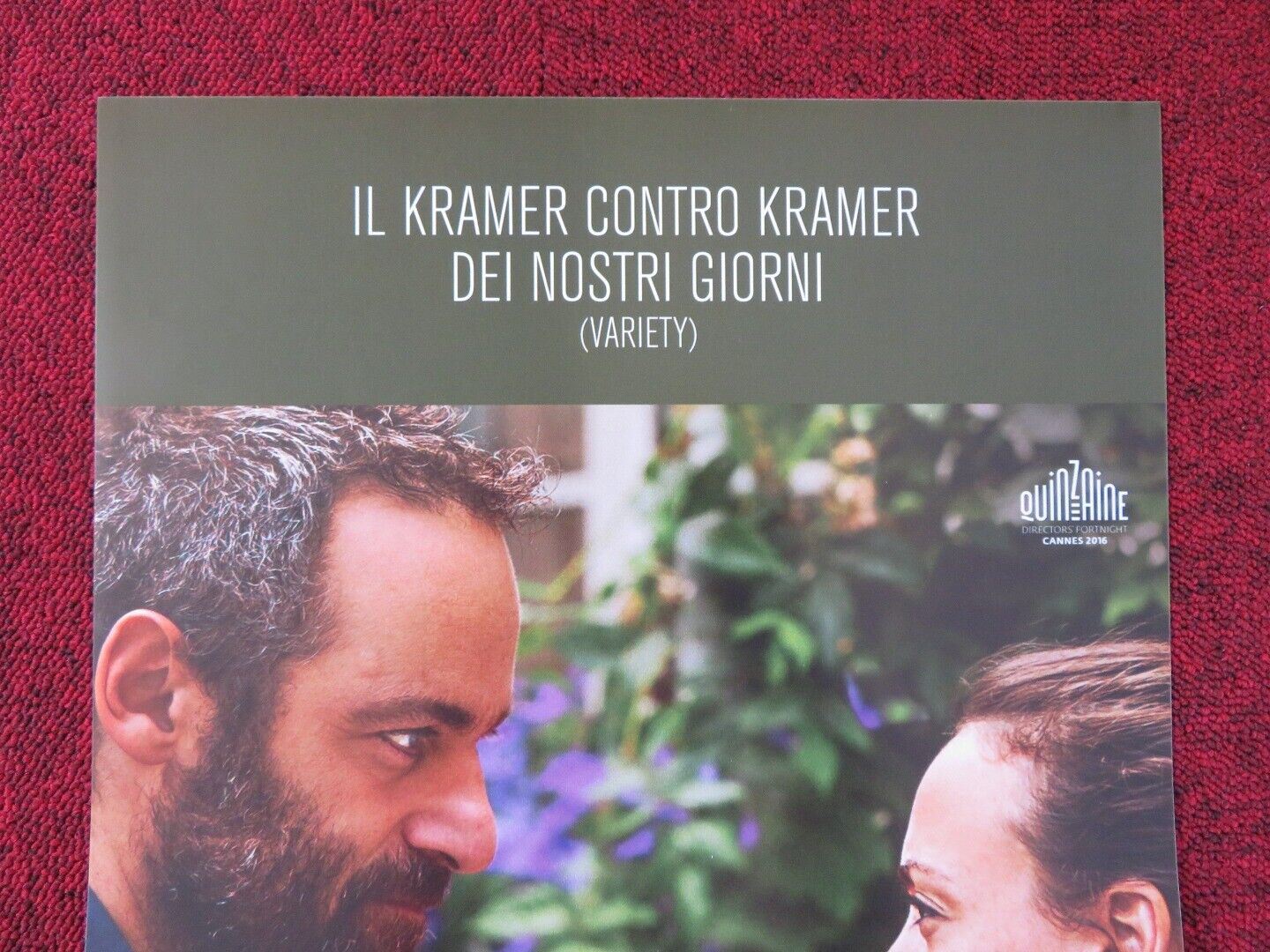 AFTER LOVE ITALIAN LOCANDINA (26.5"x12.5") POSTER BERENICE BEJO CEDRIC KAHN '16 - Rendezvous Cinema