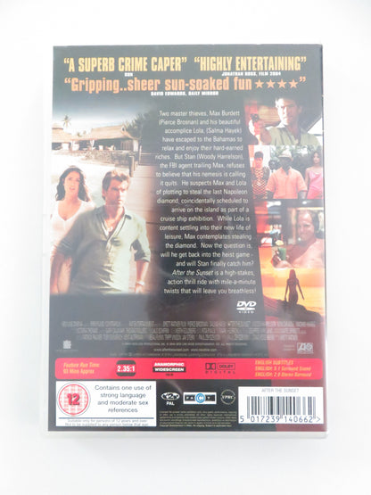 After the Sunset (DVD) Pierce Brosnan Salma Hayek Woody Harrelson 2004 Region 2 Movie posters