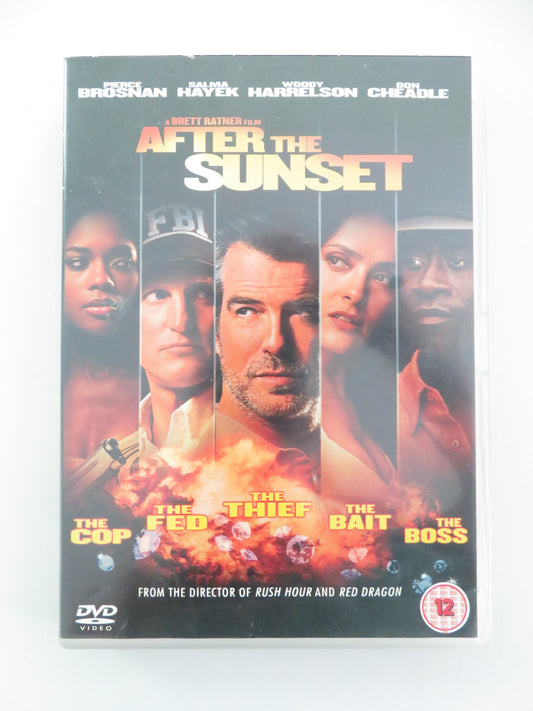 After the Sunset (DVD) Pierce Brosnan Salma Hayek Woody Harrelson 2004 Region 2 Movie posters