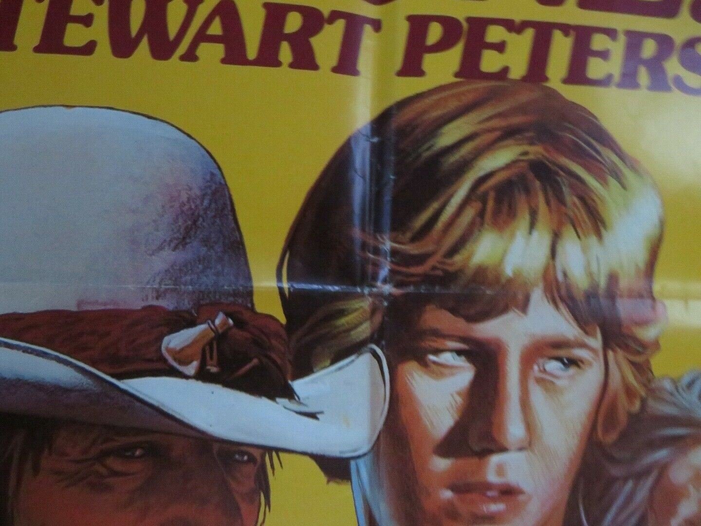 AGAINST A CROOKED SKY US ONE SHEET POSTER RICHARD BOONE 1975 - Rendezvous Cinema