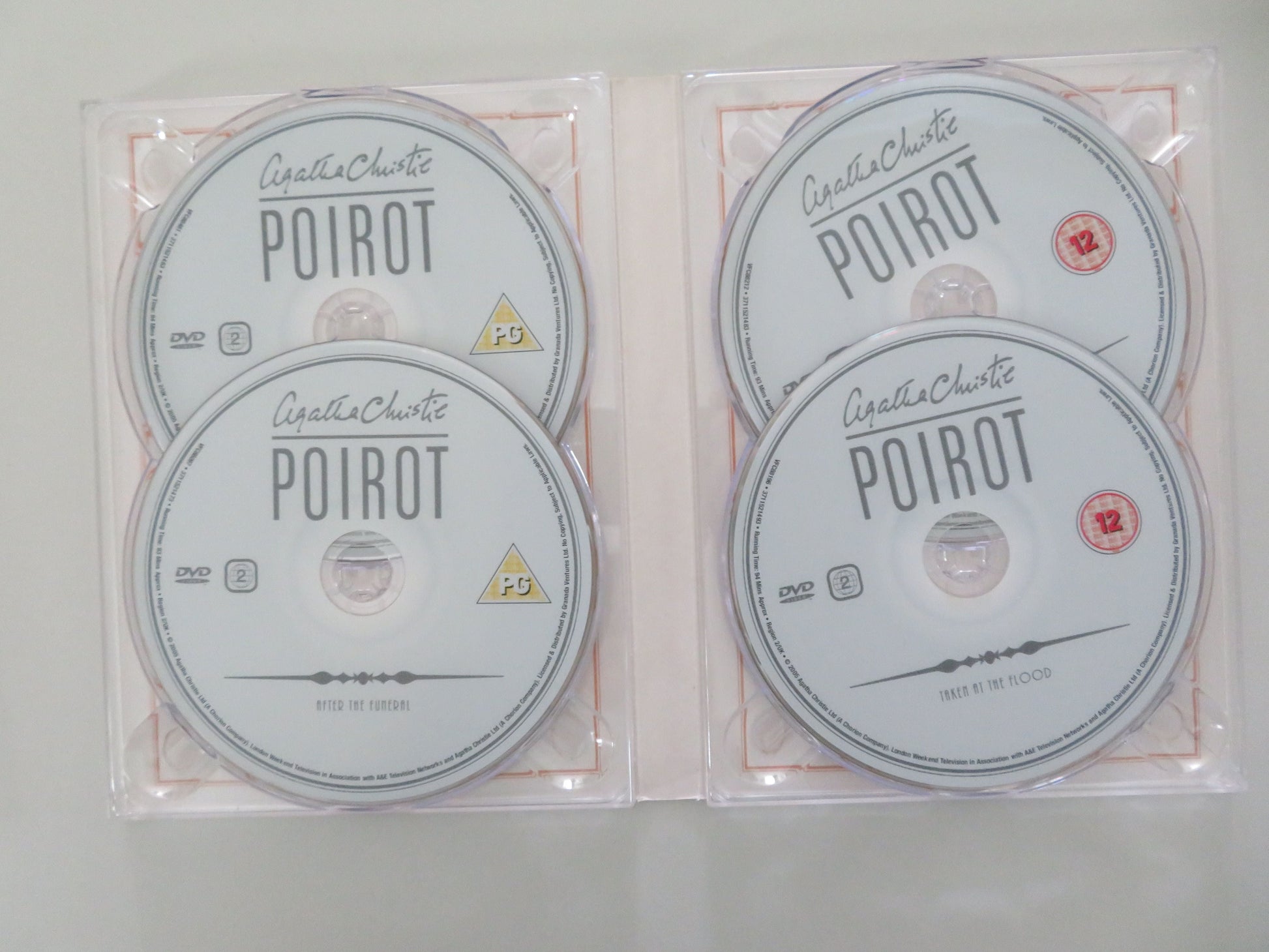 Agatha Christie Poirot Collection 6 (DVD BoxSet) David Suchet 2005 Region 2 Movie posters