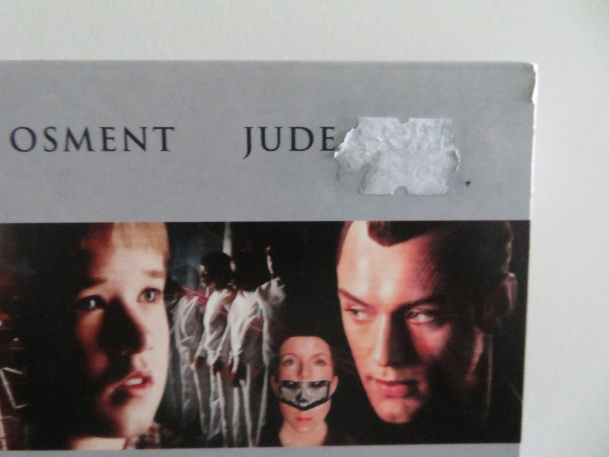 A.I. Artificial Intelligence (DVD) Haley Joel - Osment Jude Law 2001 Region 2 Movie posters