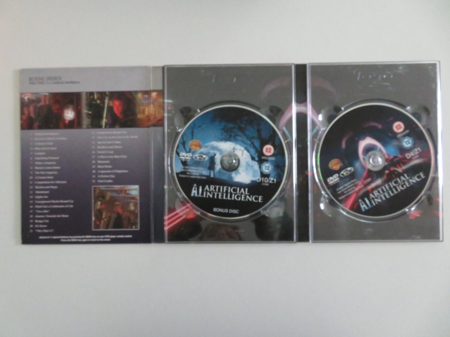 A.I. Artificial Intelligence (DVD) Haley Joel - Osment Jude Law 2001 Region 2 Movie posters
