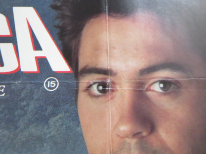 AIR AMERICA UK QUAD ROLLED POSTER MEL GIBSON ROBERT DOWNEY JR. 1990 Rendezvous Cinema Movie posters