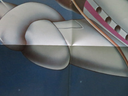 AIRPLANE II THE SEQUEL FOLDED US ONE SHEET POSTER LLOYD BRIDGES P. GRAVES 1982 Movie posters