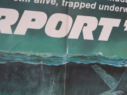 AIRPORT '77 FOLDED US ONE SHEET POSTER JACK LEMMON LEE GRANT BRENDA VACCARO 1977 - Rendezvous Cinema