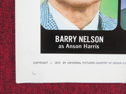 AIRPORT FOLDED US ONE SHEET POSTER BURT LANCASTER DEAN MARTIN 1970 - Rendezvous Cinema