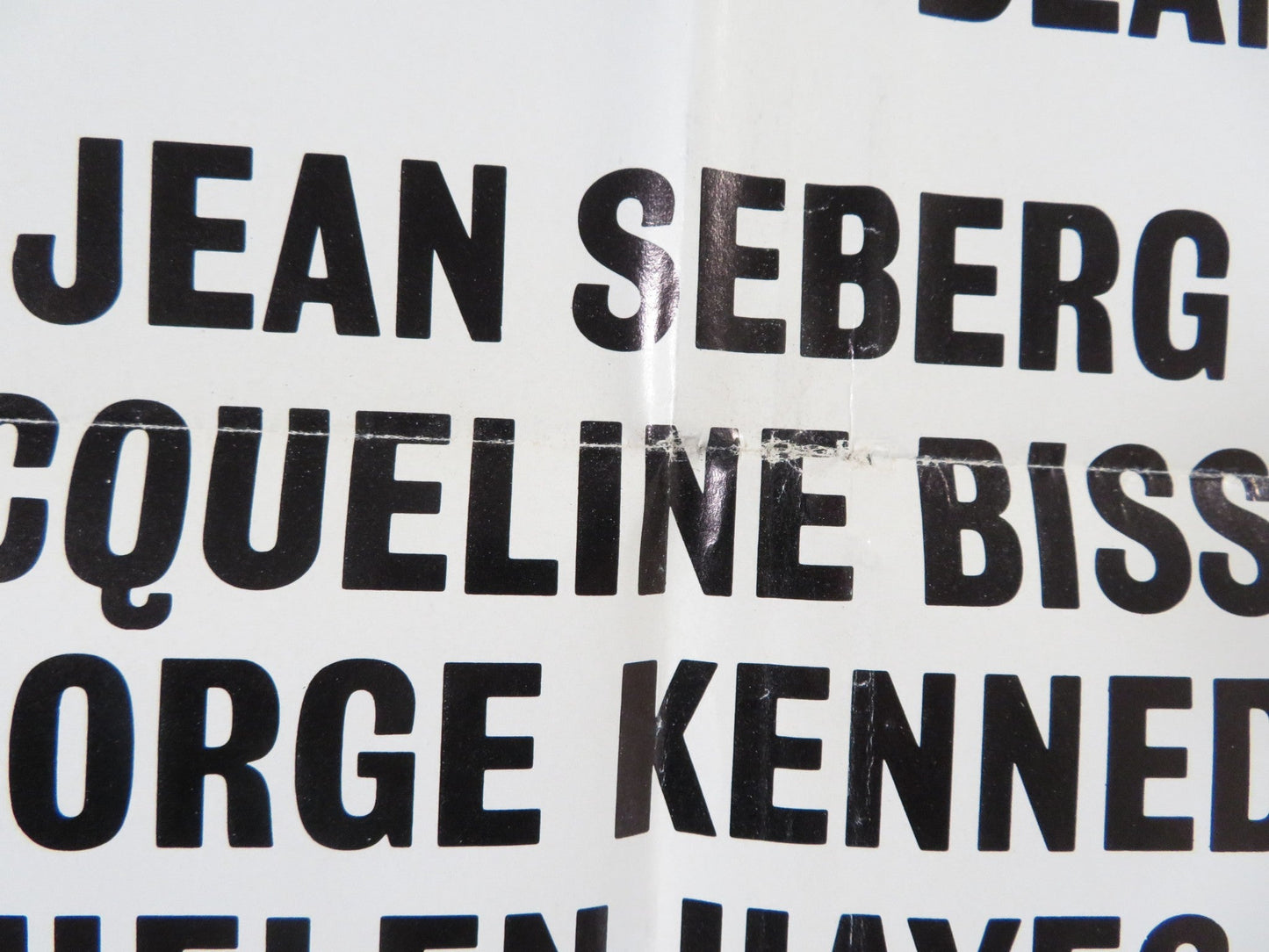 AIRPORT FOLDED US ONE SHEET POSTER BURT LANCASTER DEAN MARTIN 1970 - Rendezvous Cinema