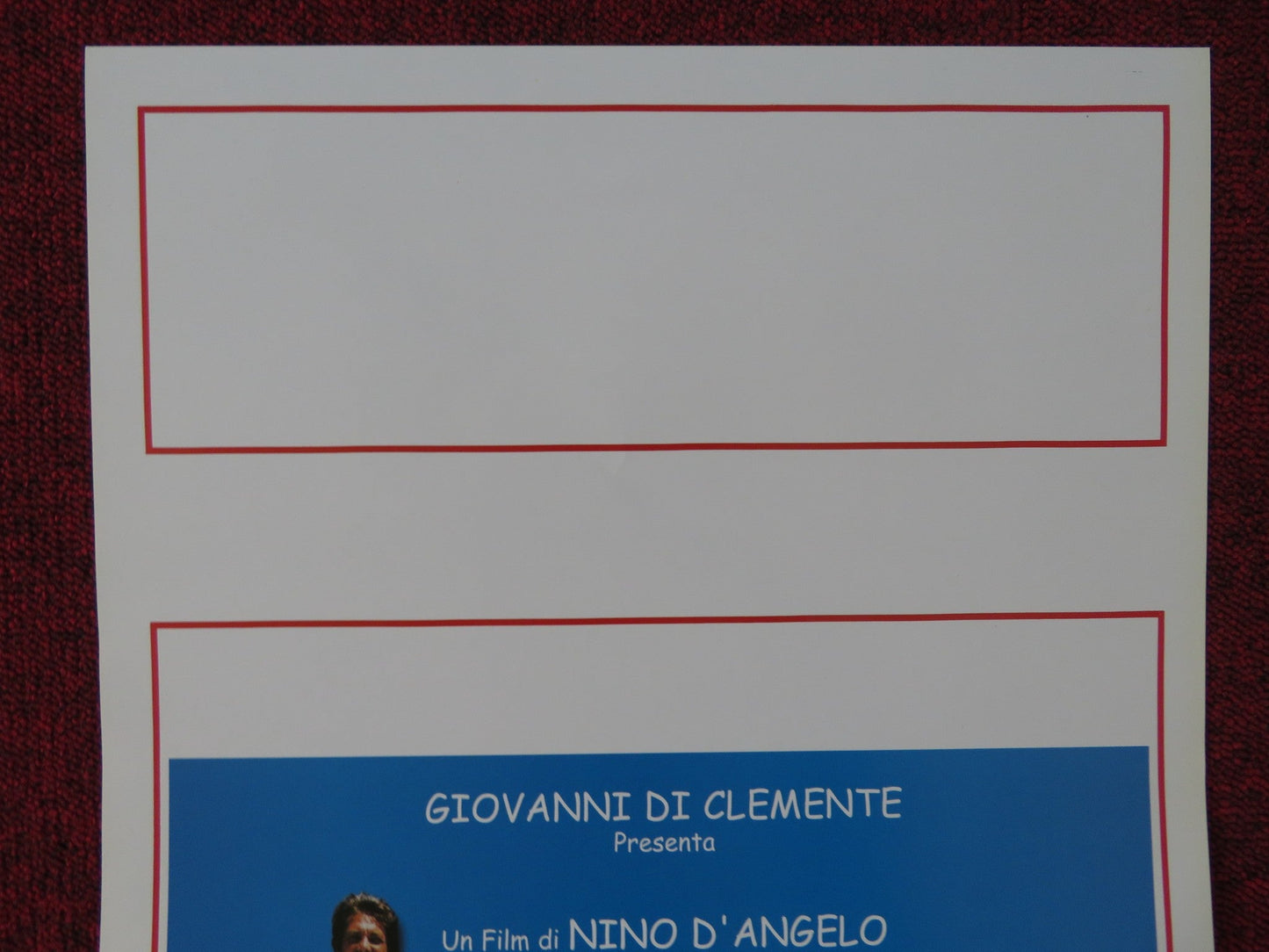 AITANIC ITALIAN LOCANDINA POSTER NINO D'ANGELO SABINA BEGAN 2000 - Rendezvous Cinema