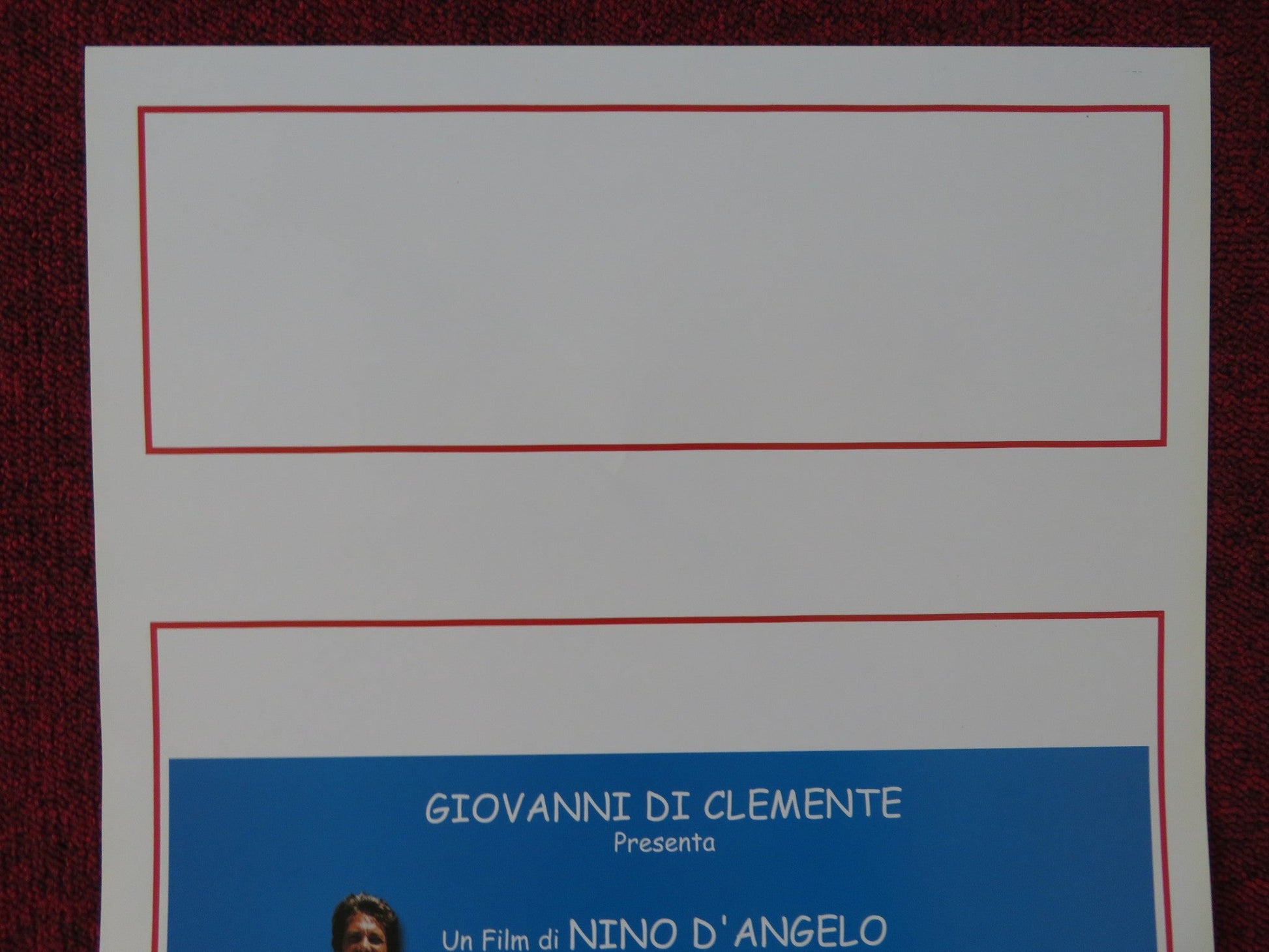 AITANIC ITALIAN LOCANDINA POSTER NINO D'ANGELO SABINA BEGAN 2000 - Rendezvous Cinema