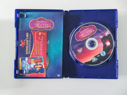 Aladdin (DVD) Disney Scott Weinger Robin Williams Linda Larkin 1992 Region 2 Movie posters