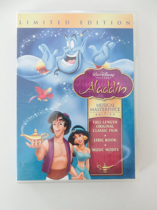 Aladdin -Limited Edition (DVD) Disney Scott Weinger Robin Williams 1992 Region 3 Movie posters