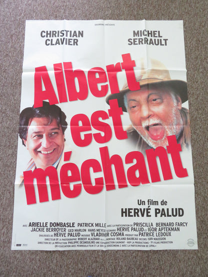 Albert est méchant French Grande Poster Christian Clavier Michel Serrault 2004 Movie posters