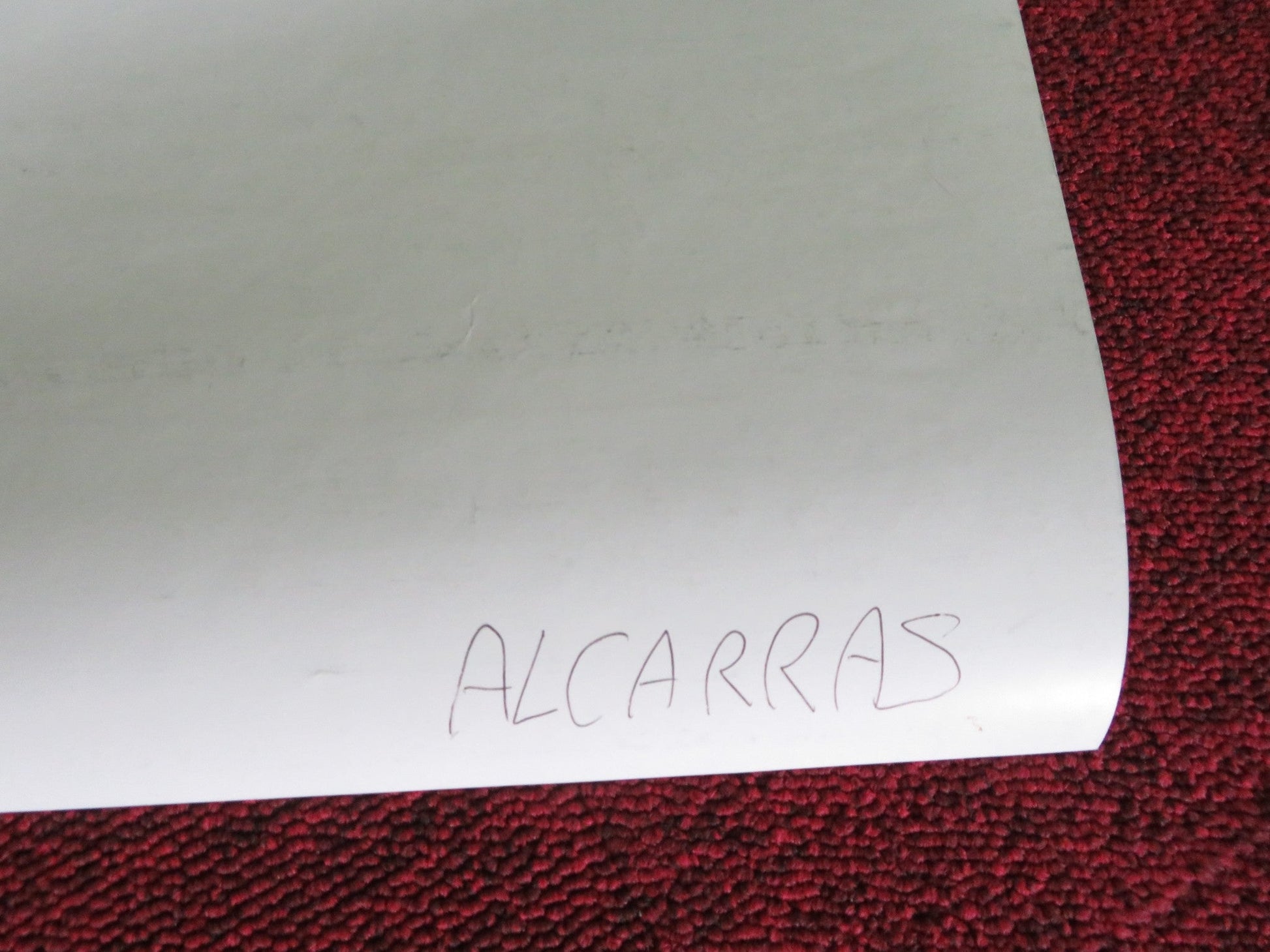 ALCARRAS UK QUAD ROLLED POSTER JOSEP ABAD JORDI PUJOL DOLCET 2022 Movie posters