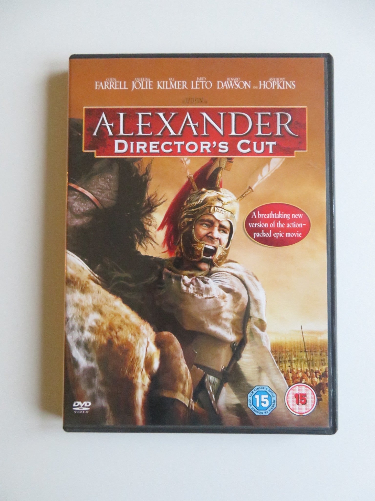 ALEXANDER - DIRECTOR'S CUT (DVD) COLIN FARRELL VAL KILMER 2004 REGION 2 Movie posters