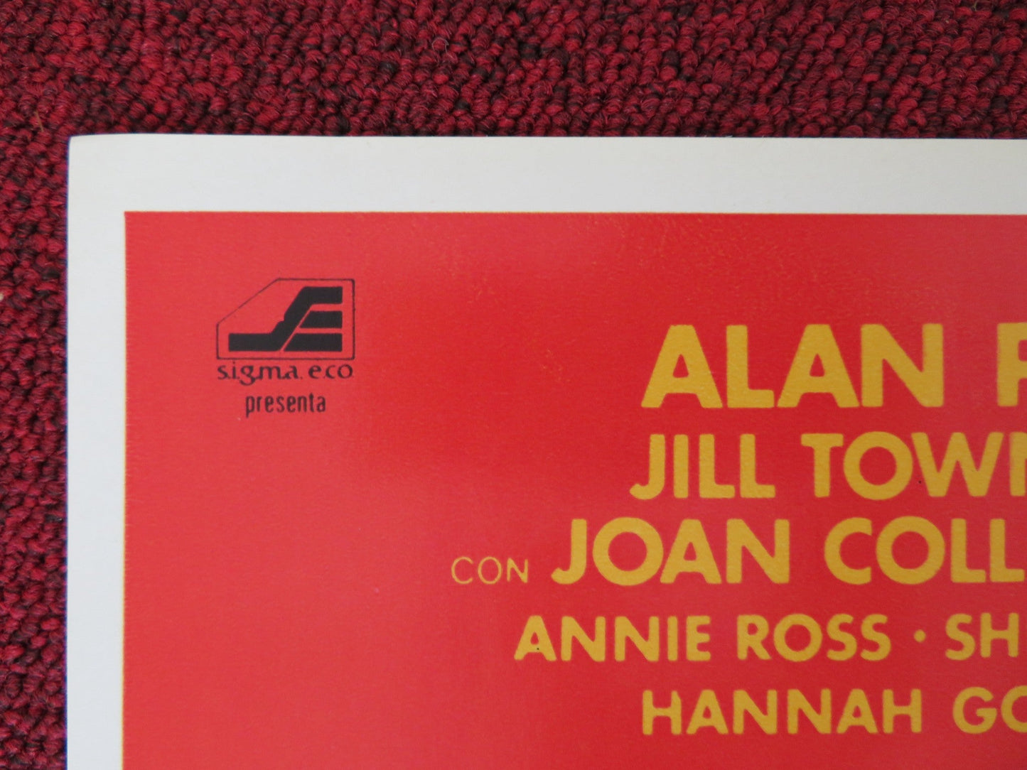 ALFIE DARLING - C ITALIAN FOTOBUSTA POSTER ALAN PRICE JOAN COLLINS 1975 - Rendezvous Cinema