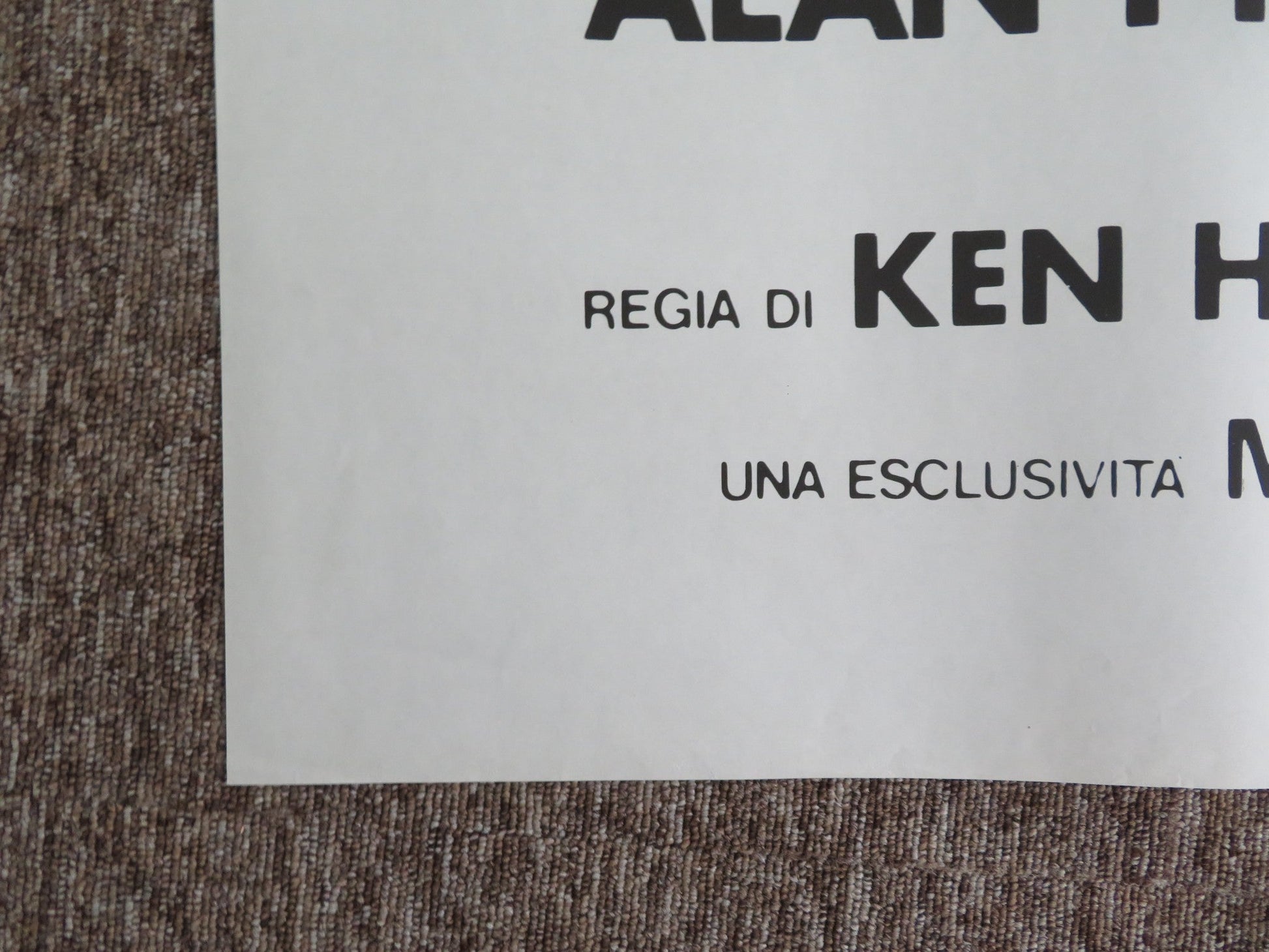 ALFIE DARLING ITALIAN 4 FOGLIO POSTER JOAN COLLINS ALAN PRICE 1980 Movie posters