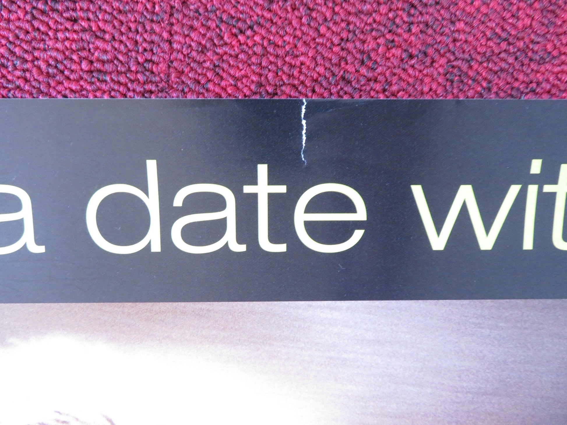 ALFIE VHS VIDEO POSTER JUDE LAW SIENNA MILLER 2004 Rendezvous Cinema Movie posters