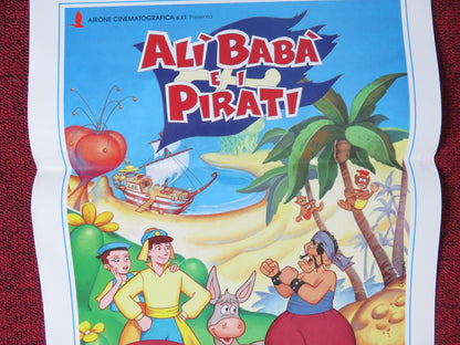 ALI BABA AND THE PIRATES ITALIAN LOCANDINA POSTER ROBERT BOCKSTAEL 1997 - Rendezvous Cinema