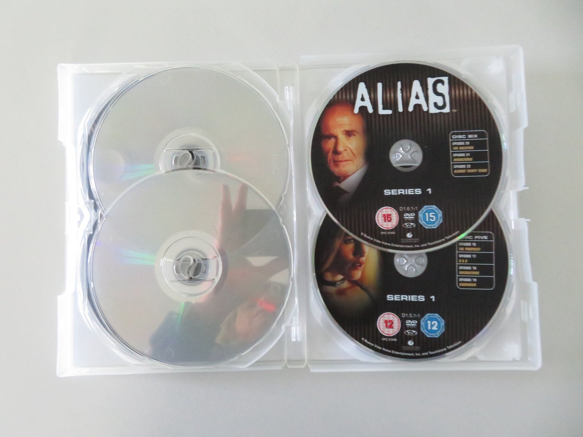 Alias - The Complete First Season (DVD BoxSet) Jennifer Garner 2001 Region 2 Movie posters
