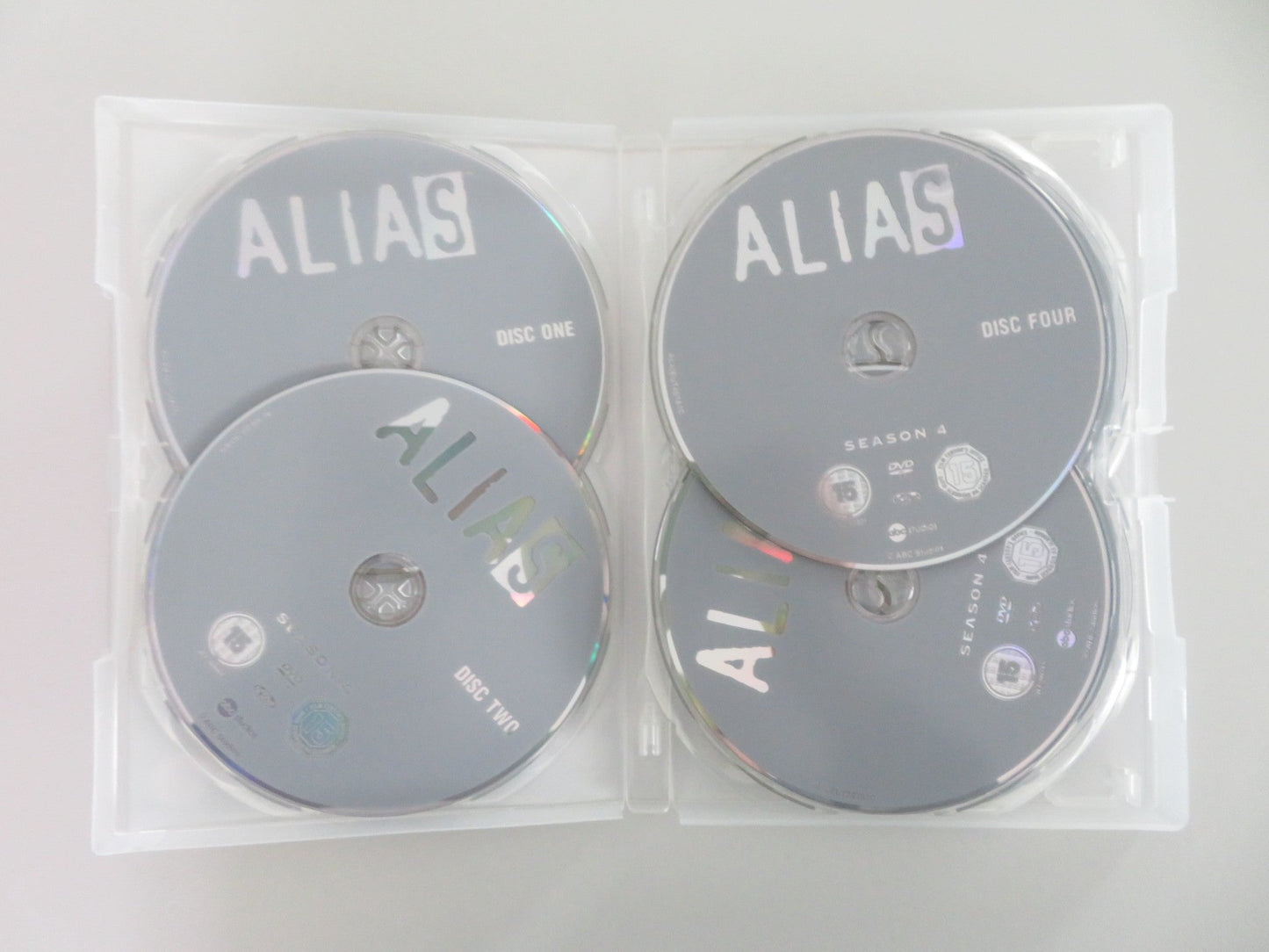Alias - The Complete Fourth Season (DVD BoxSet) Jennifer Garner 2005 Region 2 Movie posters