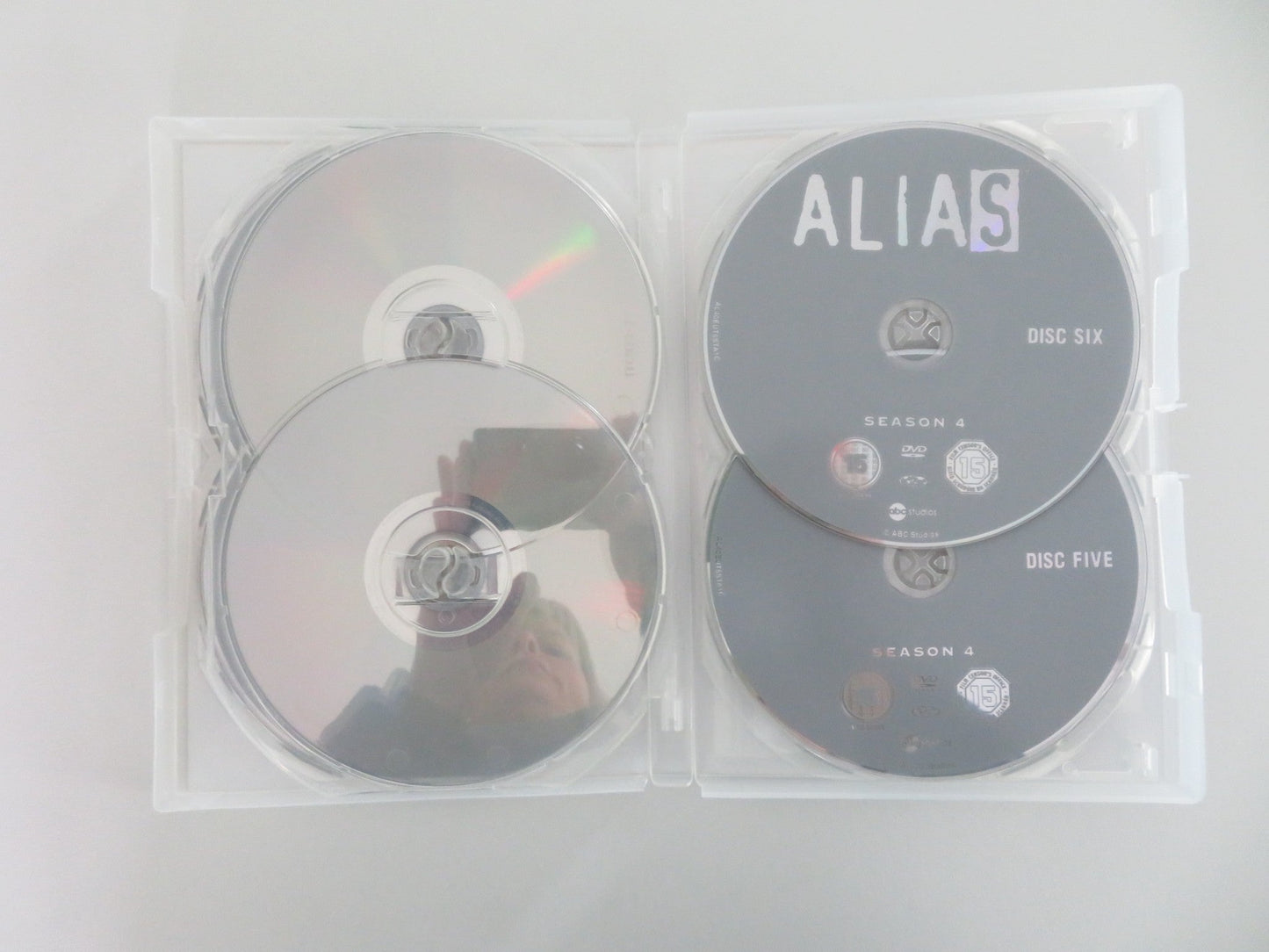 Alias - The Complete Fourth Season (DVD BoxSet) Jennifer Garner 2005 Region 2 Movie posters