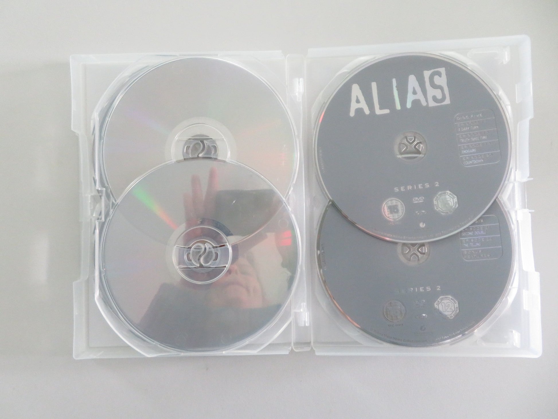 Alias the Complete Second Season (DVD BoxSet) Jennifer Garner 2002 Region 2 Movie posters