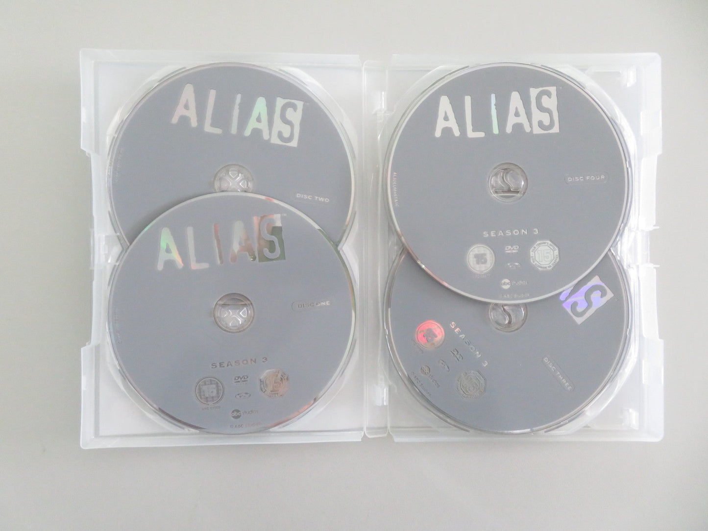 Alias - The Complete Third Season (DVD BoxSet) Jennifer Garner 2003 Region 2 Movie posters