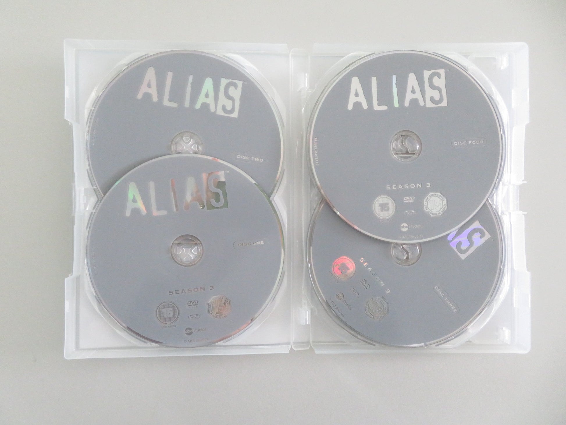 Alias - The Complete Third Season (DVD BoxSet) Jennifer Garner 2003 Region 2 Movie posters