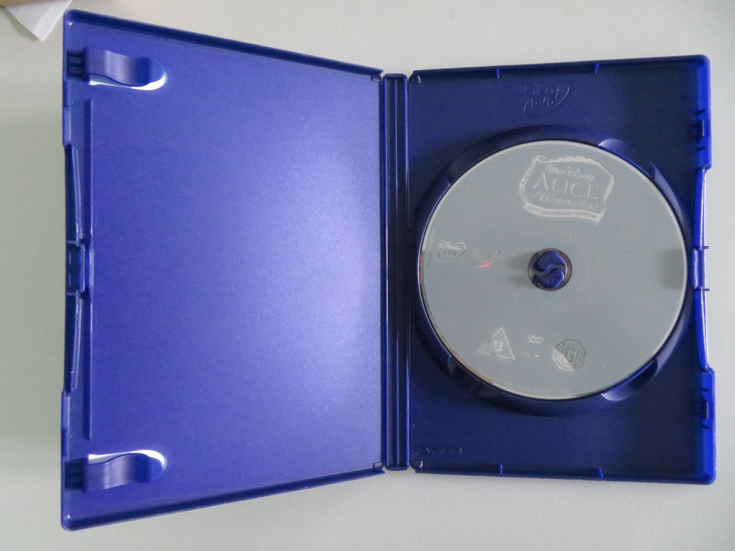 ALICE IN WONDERLAND - 60TH ANNIVERSARY EDITION (DVD) DISNEY 2002 REGION 2 Movie posters