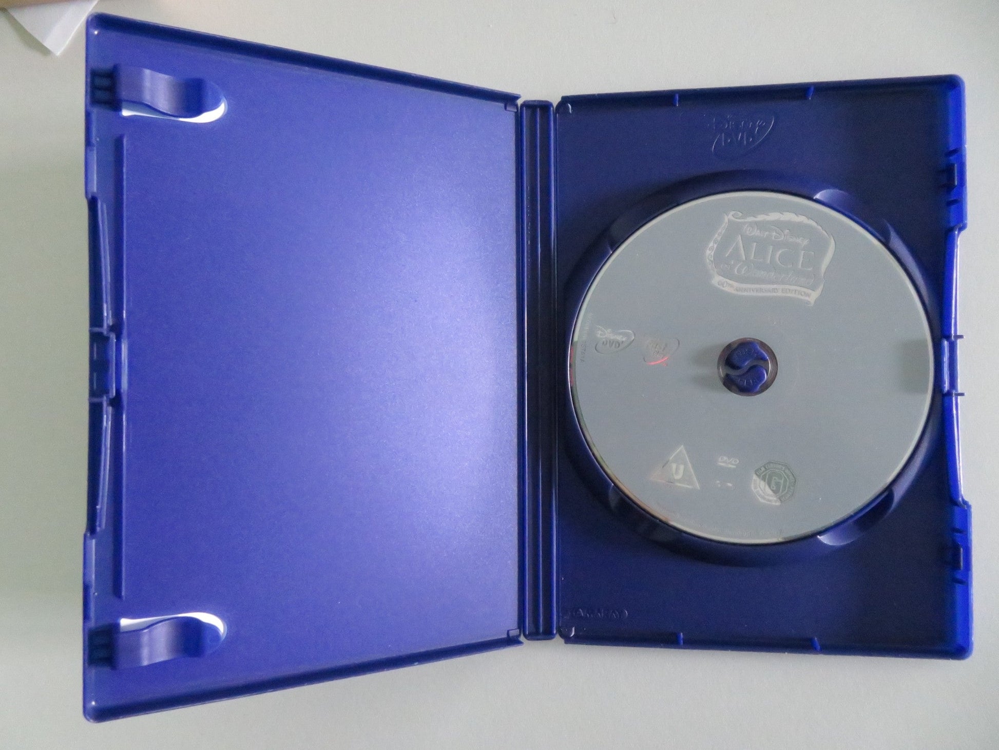 ALICE IN WONDERLAND - 60TH ANNIVERSARY EDITION (DVD) DISNEY 2002 REGION 2 Movie posters