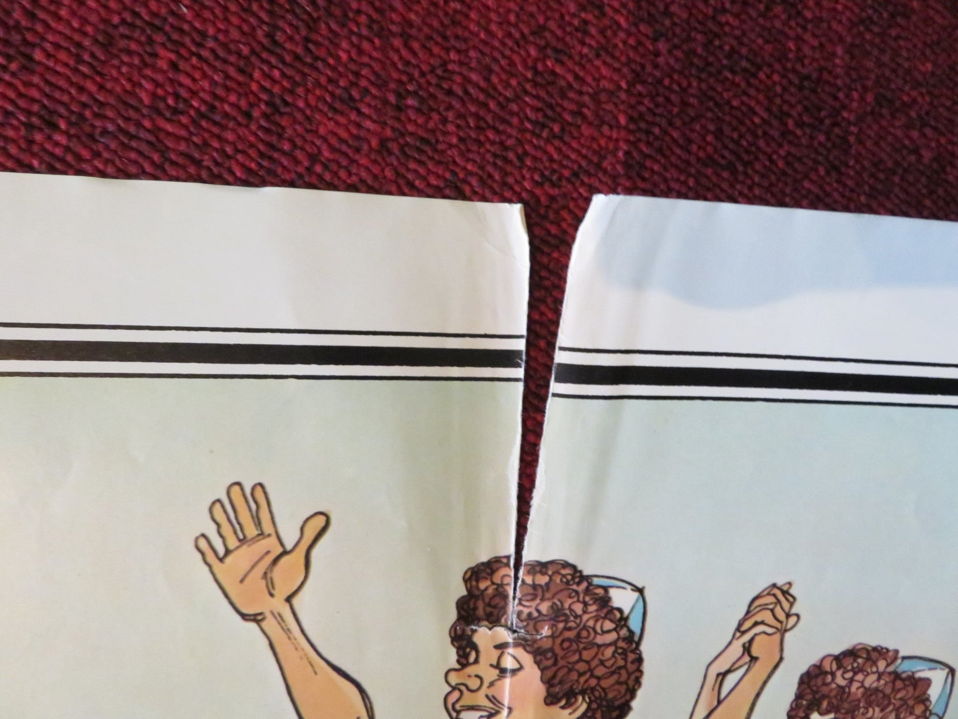 ALICE IN WONDERLAND: AN ADULT MUSICAL FANTASY FOLDED US ONE SHEET POSTER 1976 Rendezvous Cinema Movie posters