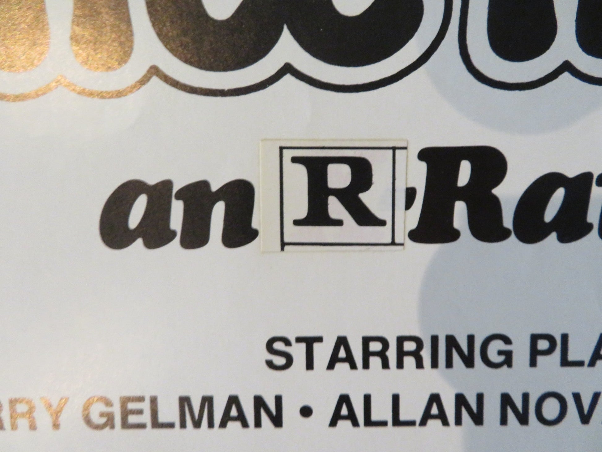 ALICE IN WONDERLAND: AN ADULT MUSICAL FANTASY FOLDED US ONE SHEET POSTER 1976 Rendezvous Cinema Movie posters