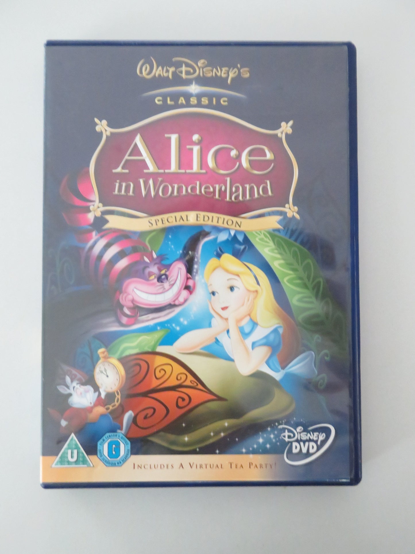 Alice in Wonderland (DVD) Disney Kathryn Beaumont Ed Wynn 1951 Region 2 Movie posters