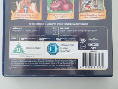 Alice in Wonderland (DVD) Disney Kathryn Beaumont Ed Wynn 1951 Region 2 Movie posters