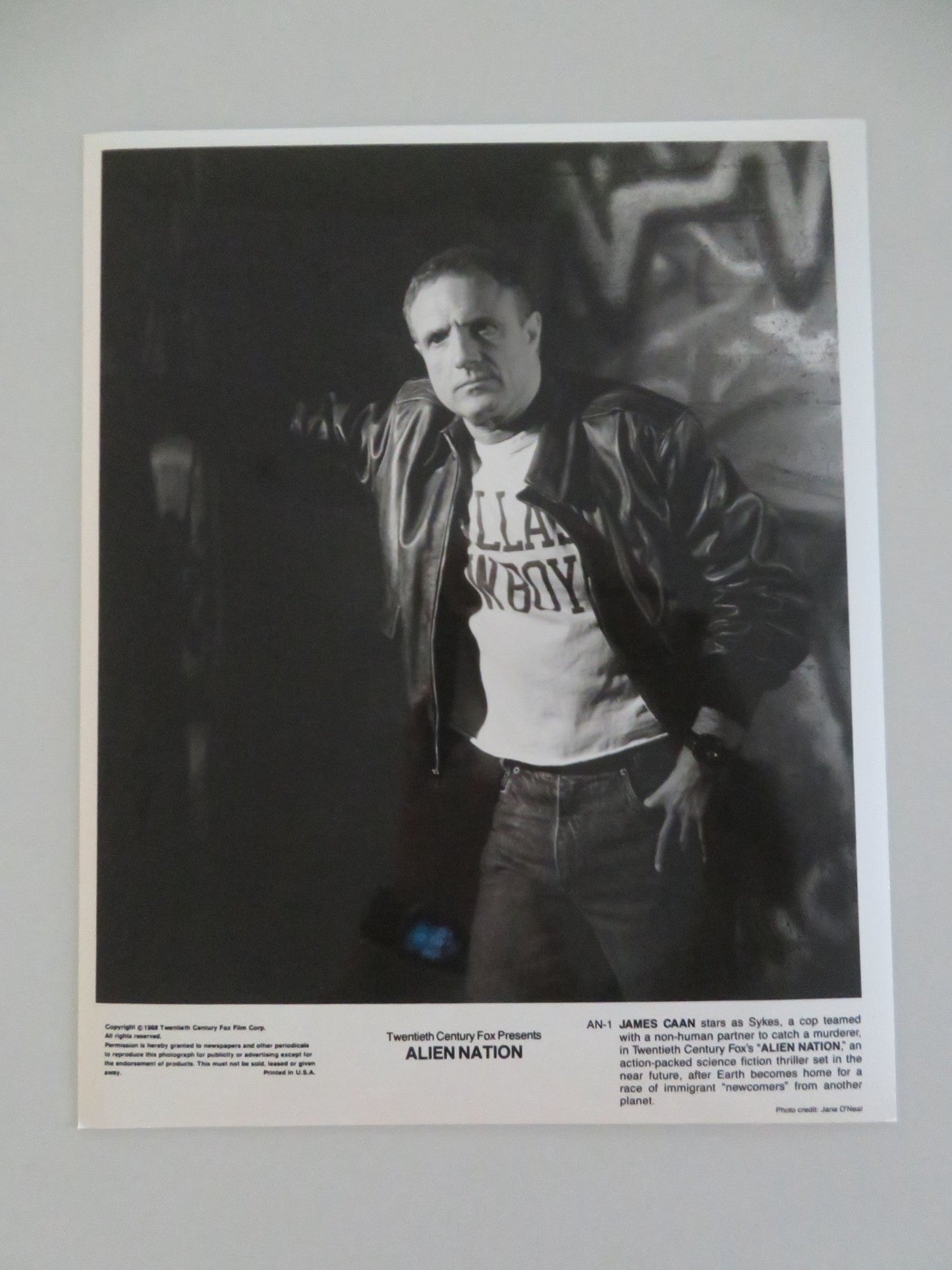 ALIEN NATION MOVIE STILL PHOTO LOT OF 6 JAMES CAAN TERENCE STAMP 1988 Movie posters