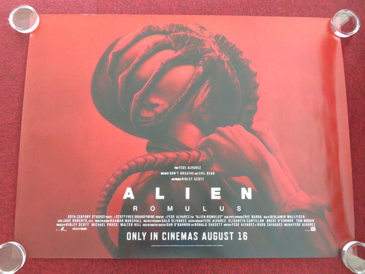 ALIEN: ROMULUS - A UK QUAD ROLLED POSTER CAILEE SPAENY DAVID JONSSON 2024 Movie posters