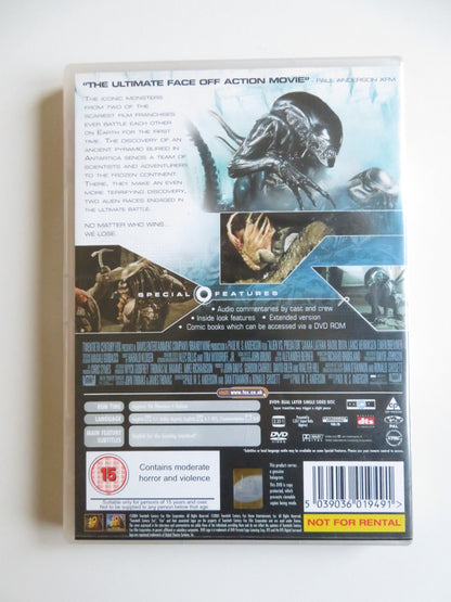 ALIEN VS. PREDATOR (DVD) SANAA LATHAN RAOUL BOVA 2004 REGION 2 Movie posters