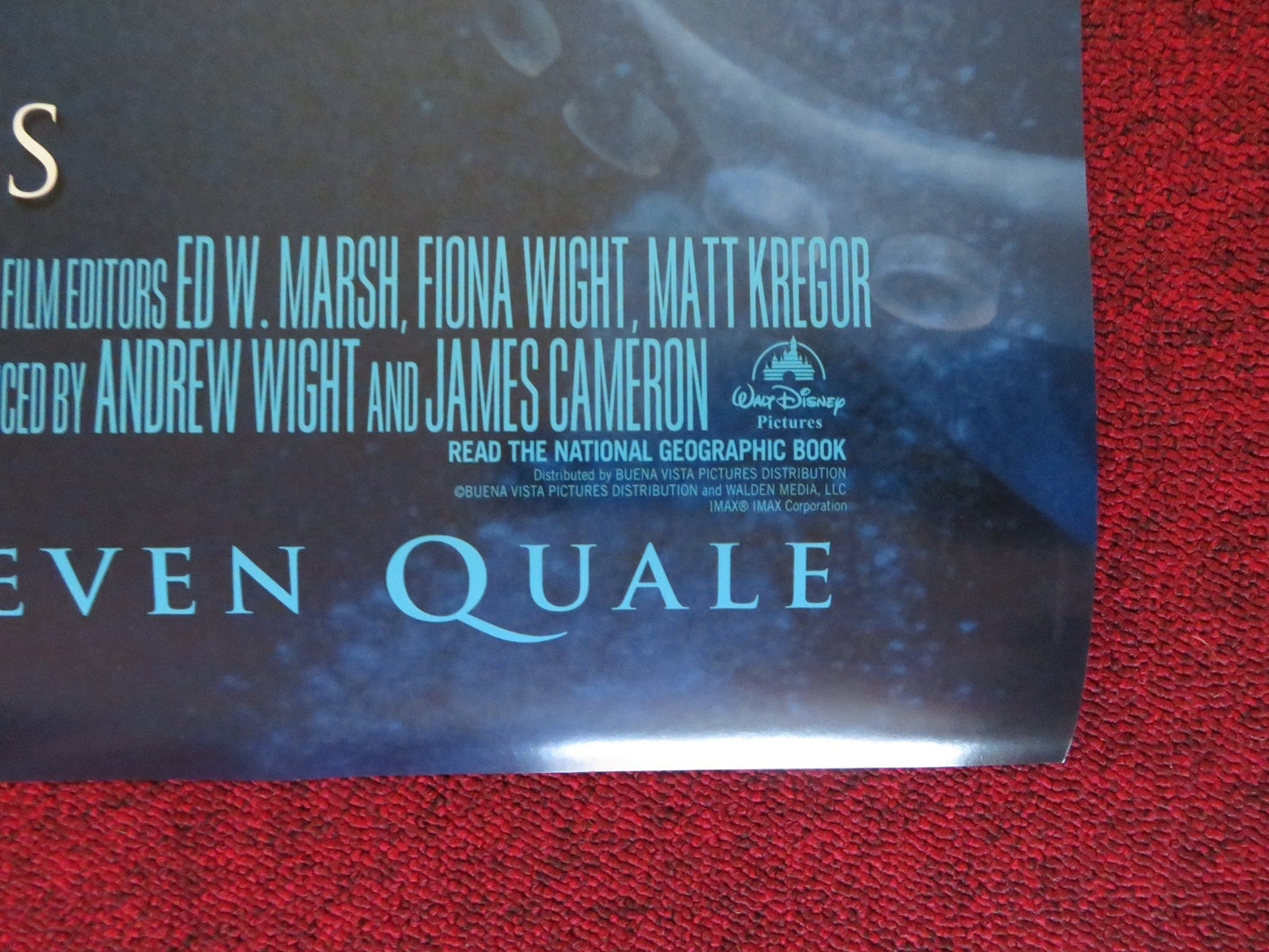 ALIENS OF THE DEEP US ONE SHEET ROLLED POSTER DISNEY JAMES CAMERON 2005 - Rendezvous Cinema