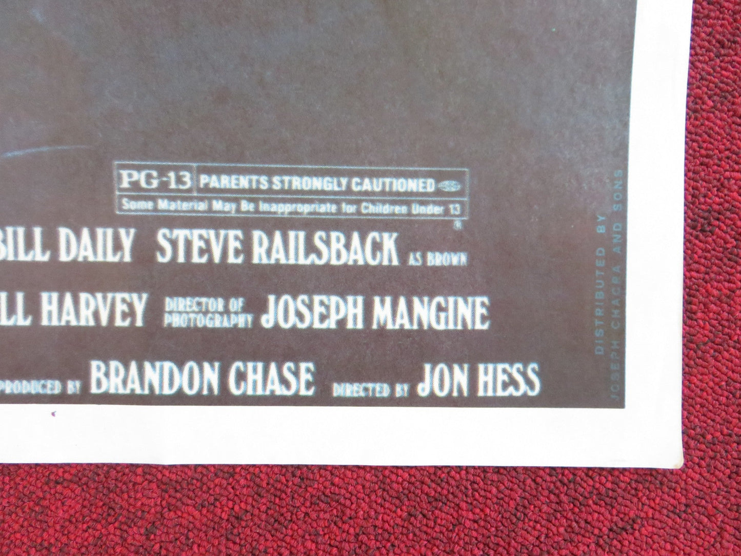 ALIGATOR II: THE MUTATION POSTER FOLDED JOSEPH BOLOGNA DEE WALLACE 1991 - Rendezvous Cinema