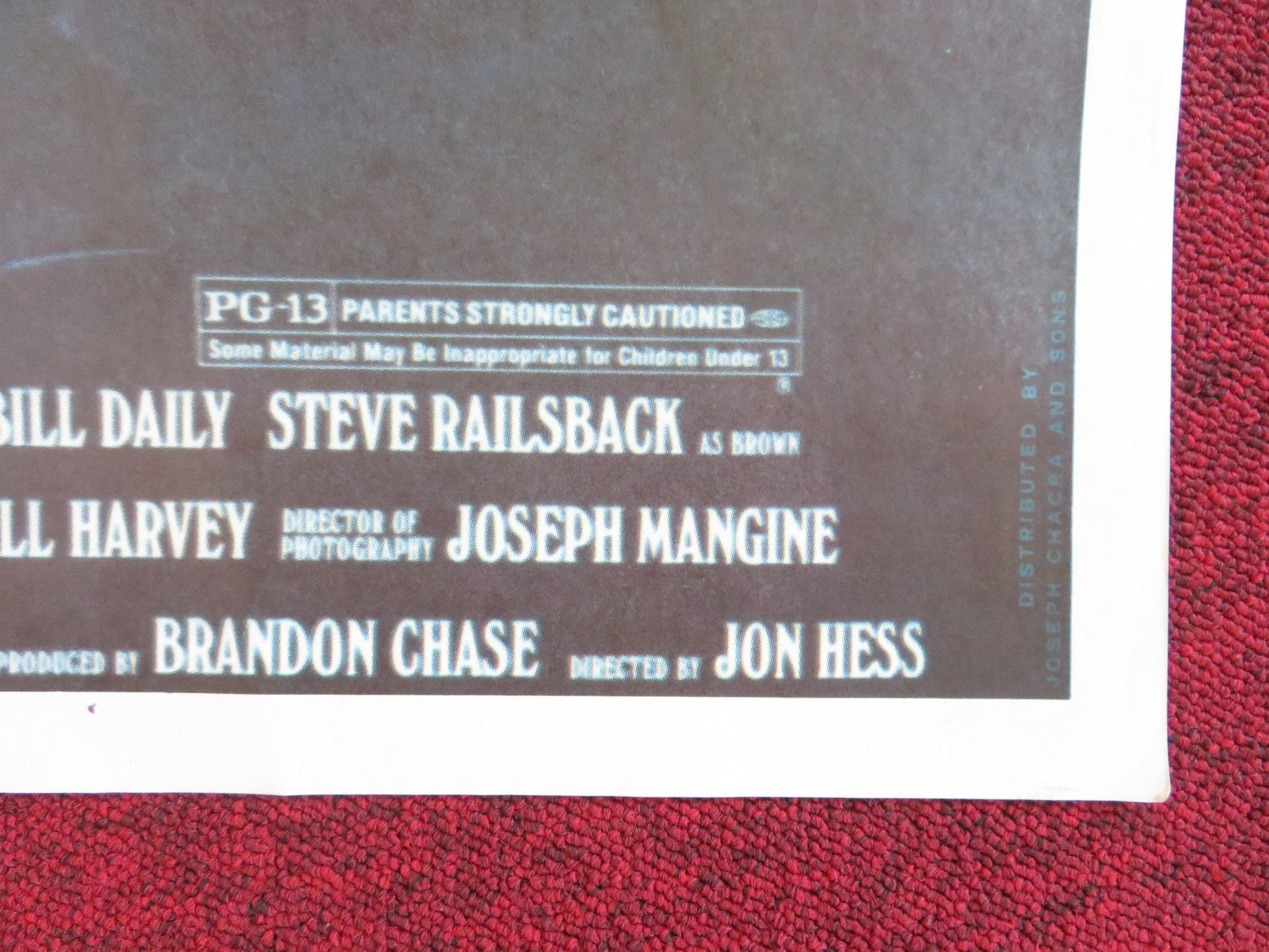 ALIGATOR II: THE MUTATION POSTER FOLDED JOSEPH BOLOGNA DEE WALLACE 1991 - Rendezvous Cinema