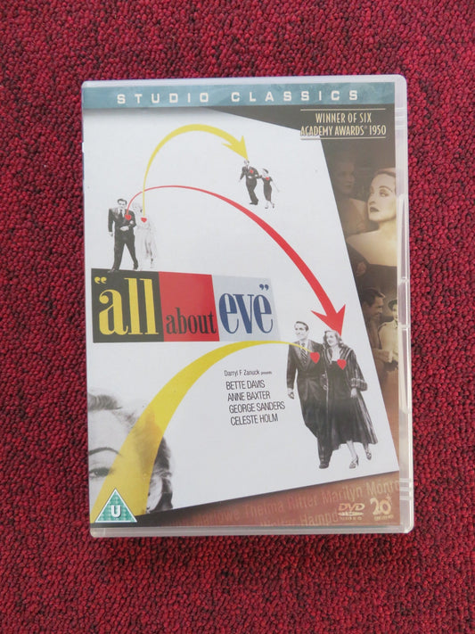 ALL ABOUT EVE (DVD) BETTE DAVIS ANNE BAXTER 1950 REGION 2 Rendezvous Cinema Movie posters