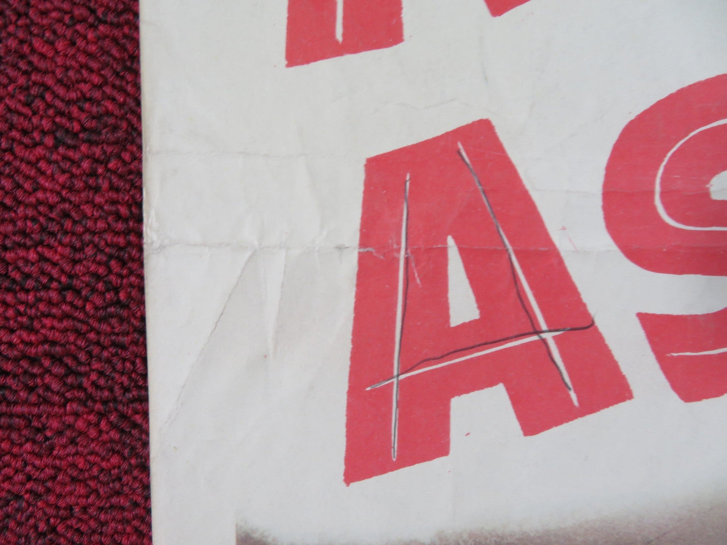 ALL ASHORE - B US INSERT POSTER MICKEY ROONEY DICK HAYMES 1952 - Rendezvous Cinema