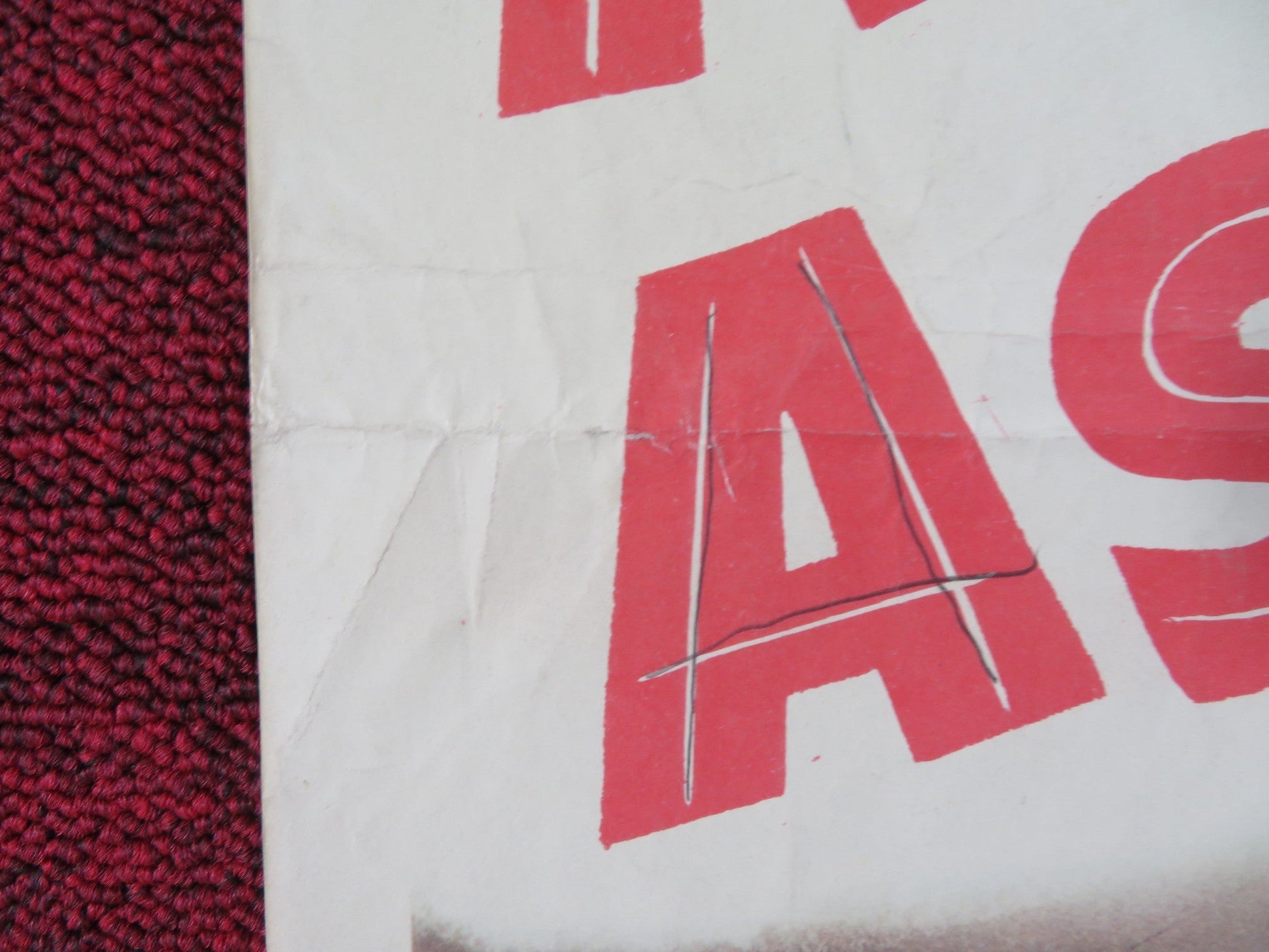 ALL ASHORE - B US INSERT POSTER MICKEY ROONEY DICK HAYMES 1952 - Rendezvous Cinema