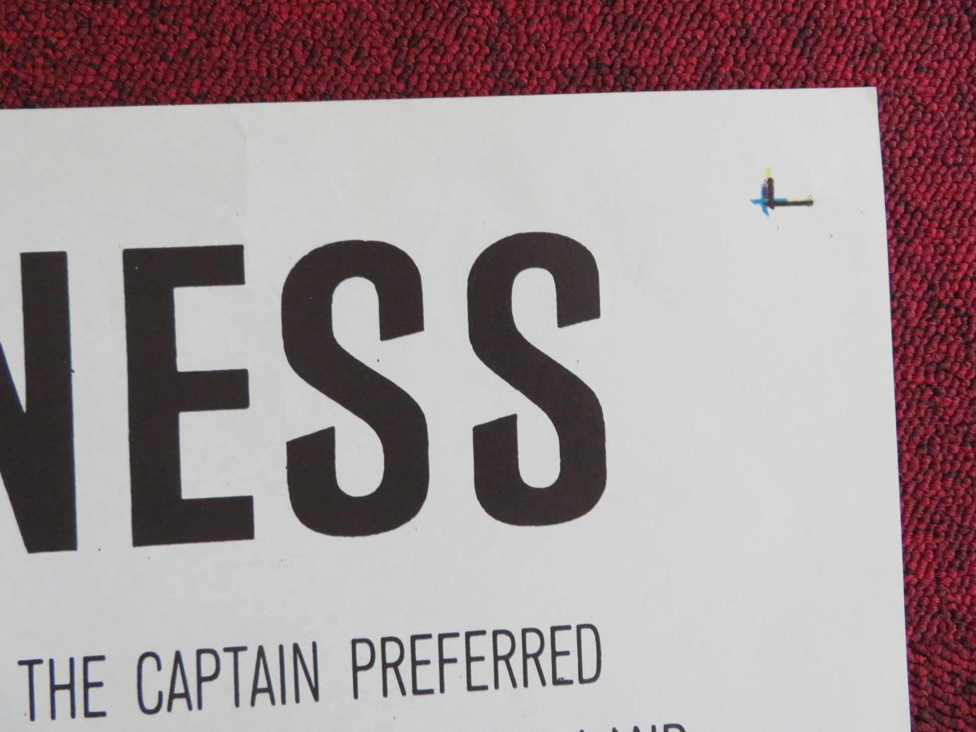 ALL AT SEA FOLDED US ONE SHEET POSTER ALEC GUINNESS DONALD PLEASENCE 1957 Rendezvous Cinema Movie posters