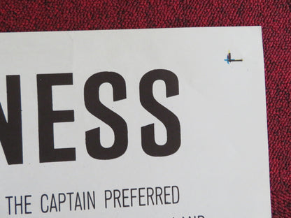 ALL AT SEA FOLDED US ONE SHEET POSTER ALEC GUINNESS DONALD PLEASENCE 1957 Rendezvous Cinema Movie posters