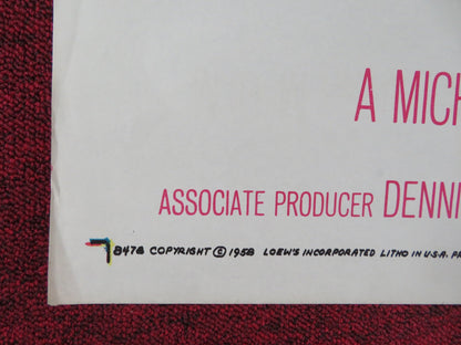 ALL AT SEA FOLDED US ONE SHEET POSTER ALEC GUINNESS DONALD PLEASENCE 1957 Rendezvous Cinema Movie posters