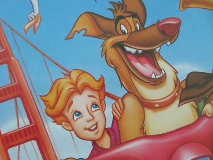 ALL DOGS GO TO HEAVEN 2 VHS VIDEO POSTER ROLLED CHARLIE SHEEN BORGNINE 1996 Movie posters