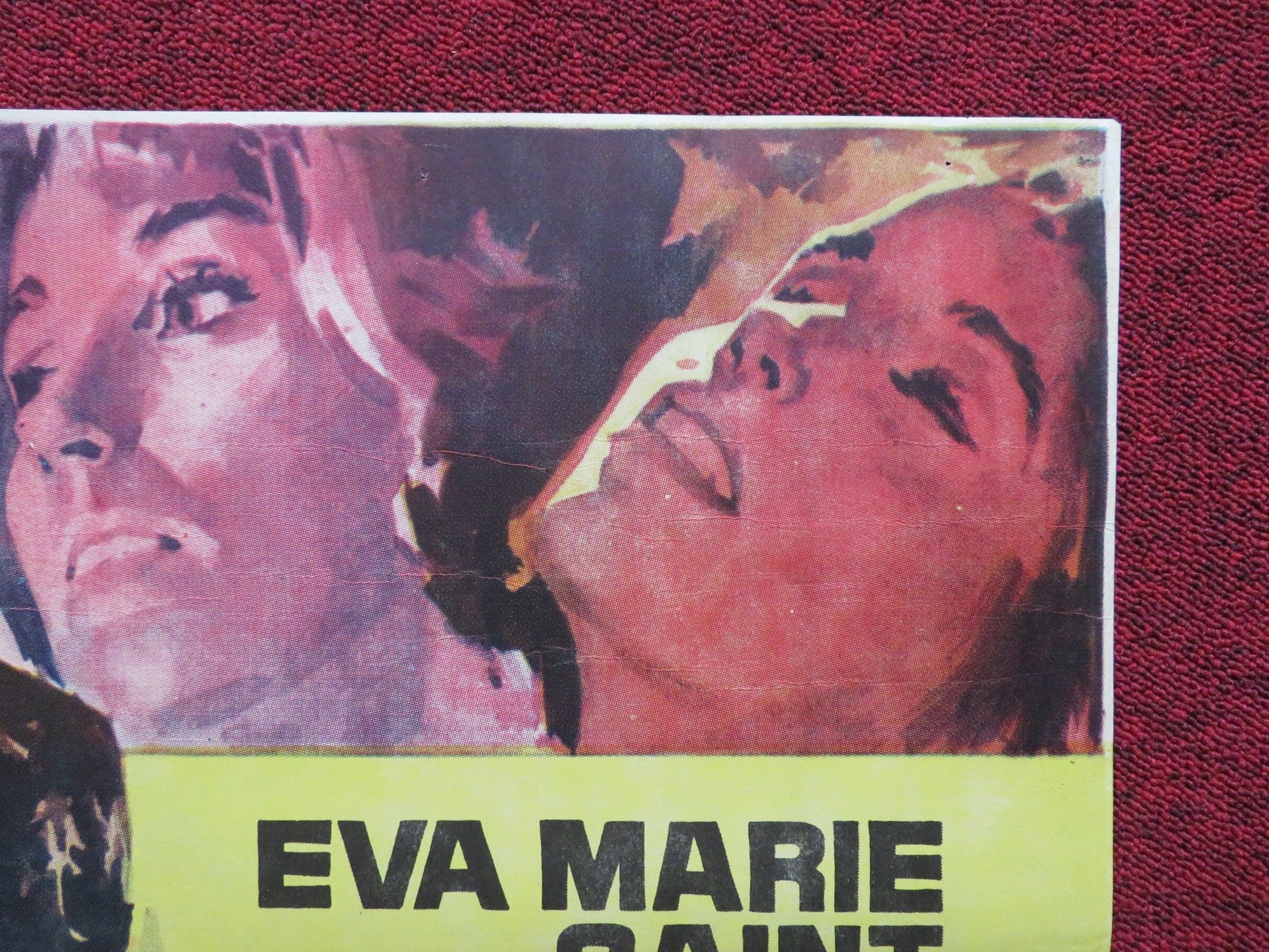 ALL FALL DOWN ARGENTINIAN POSTER WARREN BEATTY EVA MARIE SAINT 1962 - Rendezvous Cinema