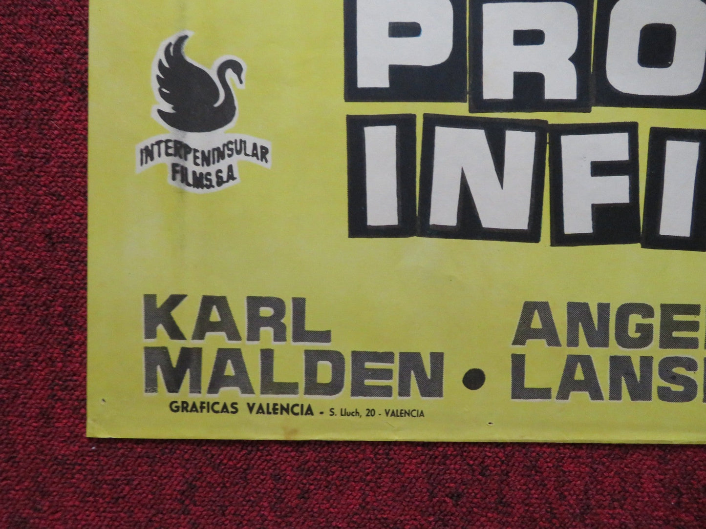 ALL FALL DOWN ARGENTINIAN POSTER WARREN BEATTY EVA MARIE SAINT 1962 - Rendezvous Cinema